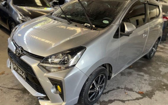 Silver Toyota Wigo 2021 for sale in Automatic-2
