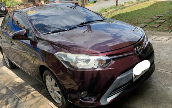 Red Purple 2017 Toyota Vios in Manila-2