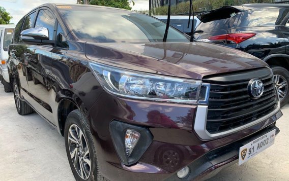 Red Toyota Innova 2021 for sale in Quezon City