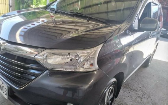 Grey Toyota Avanza 2017 for sale in Las Piñas-1