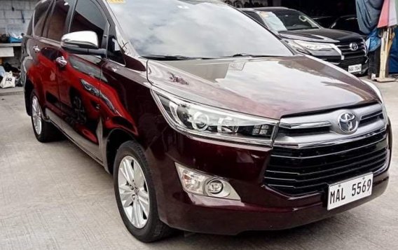 Red Toyota Innova 2020 for sale in Automatic-2