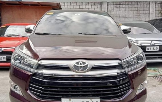 Red Toyota Innova 2020 for sale in Automatic-3