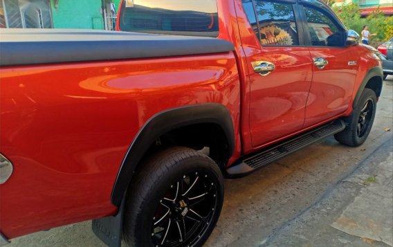 Orange Toyota Hilux 2017 for sale in Angeles -3