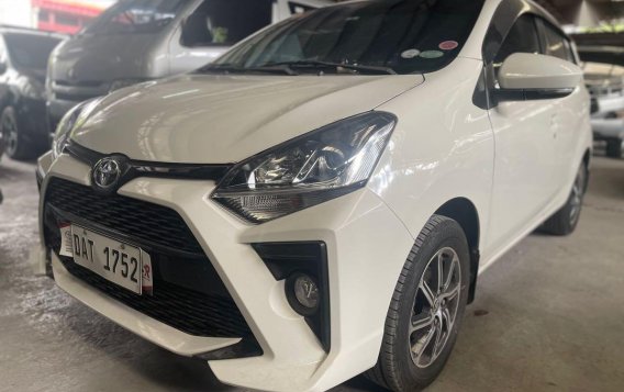 Selling White Toyota Wigo 2021 in Quezon -1