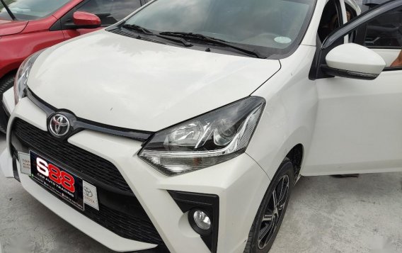 White Toyota Wigo 2021 for sale in Quezon 