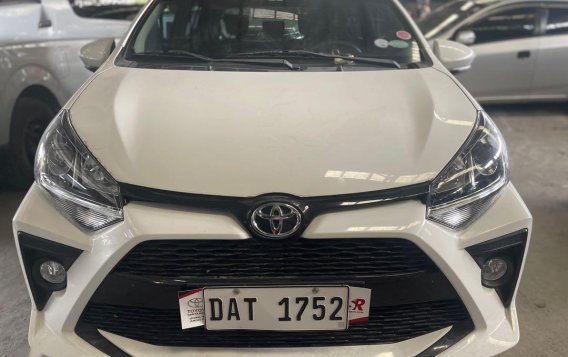 Selling White Toyota Wigo 2021 in Quezon 