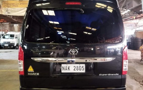 Black Toyota Hiace Super Grandia 2018 for sale in Automatic-5