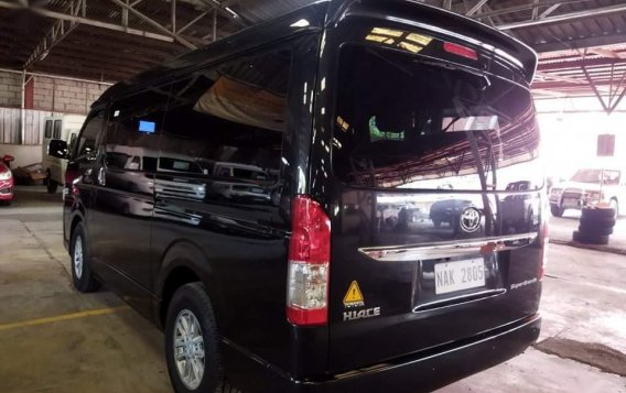 Black Toyota Hiace Super Grandia 2018 for sale in Automatic-3