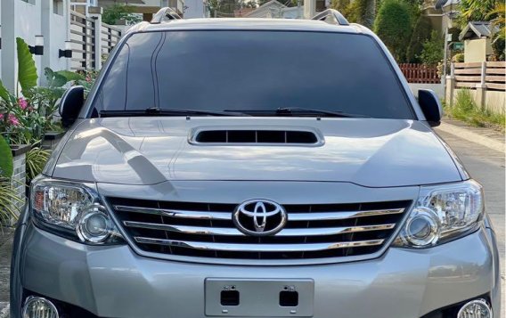 Silver Toyota Fortuner 2015 for sale in Balanga-3