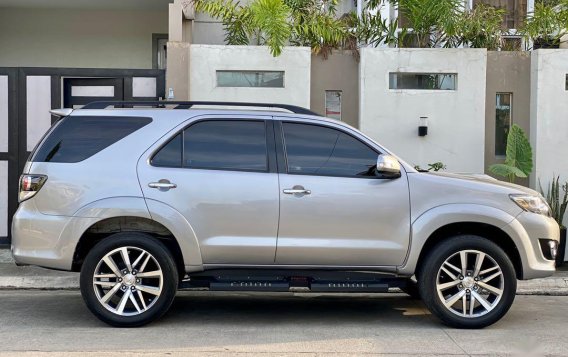 Silver Toyota Fortuner 2015 for sale in Balanga-1