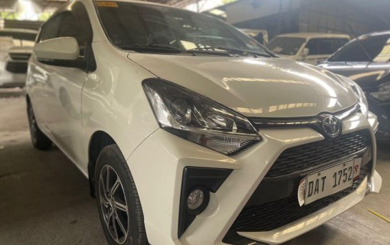 White Toyota Wigo 2021 for sale in Automatic