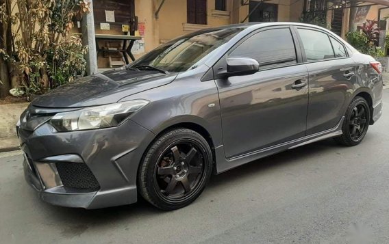 Grey Toyota Vios 2015 for sale in Automatic-1