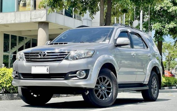 Silver Toyota Fortuner 2016 for sale in Automatic-2