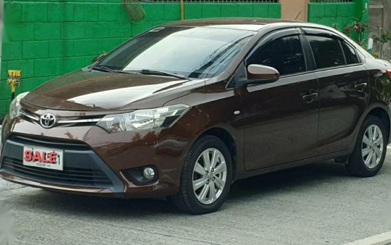 Selling Brown Toyota Vios 2014 in Quezon City