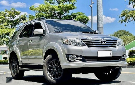 Silver Toyota Fortuner 2016 for sale in Automatic-1