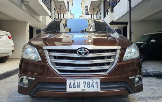 Brown Toyota Innova 2015 for sale in Automatic-6