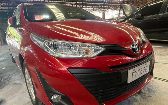 Sell Red 2020 Toyota Vios in Quezon City-4