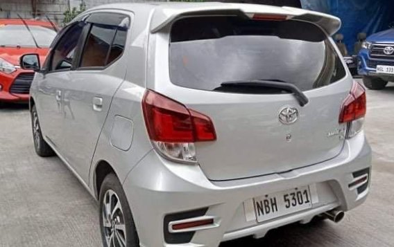 Selling Silver Toyota Wigo 2019 in Quezon City-1