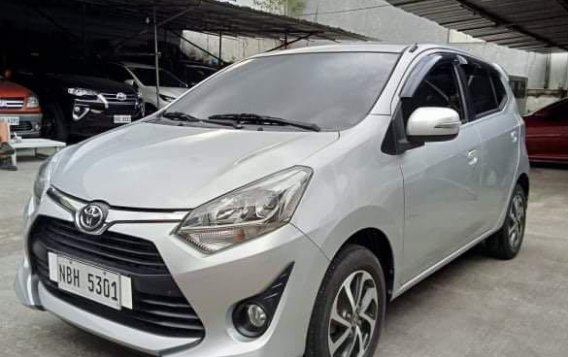 Selling Silver Toyota Wigo 2019 in Quezon City-2