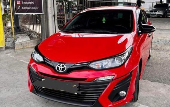 Selling Red Toyota Vios 2019 in Quezon City