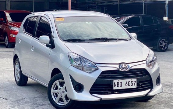 Silver Toyota Wigo 2019 for sale in Parañaque