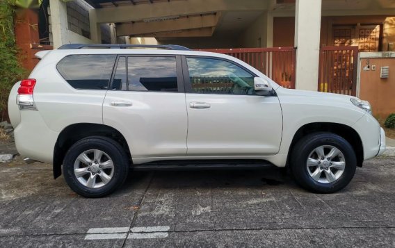 Selling Pearl White Toyota Land cruiser prado 2013 in Parañaque-1