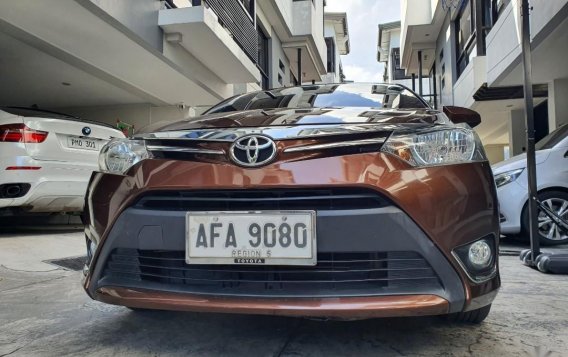 Sell Brown 2015 Toyota Vios in Quezon City-3
