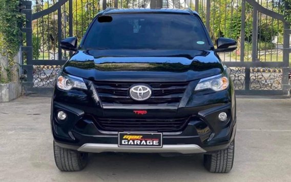 Black Toyota Fortuner 2019 for sale in Automatic