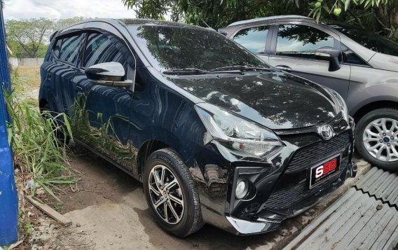Selling Black Toyota Wigo 2021 in Quezon 
