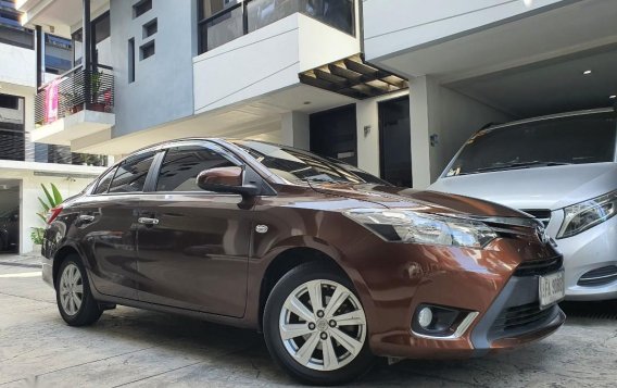 Sell Brown 2015 Toyota Vios in Quezon City-6