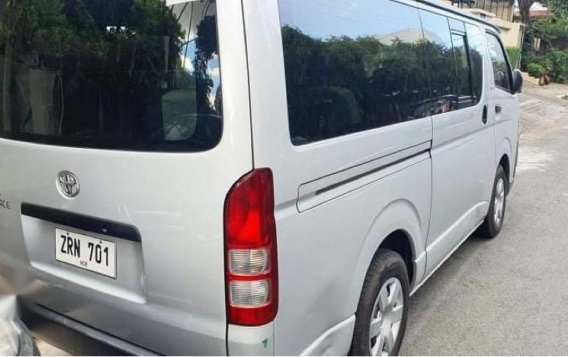 Silver Toyota Hiace 2008 for sale in Manual-3