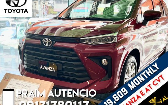 Red Toyota Avanza 2022 for sale in Manila