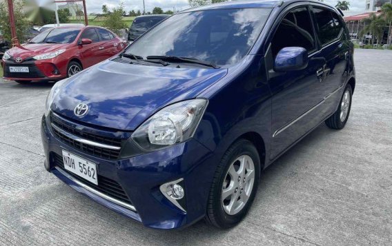 Blue Toyota Wigo 2016 for sale in Pasig-5