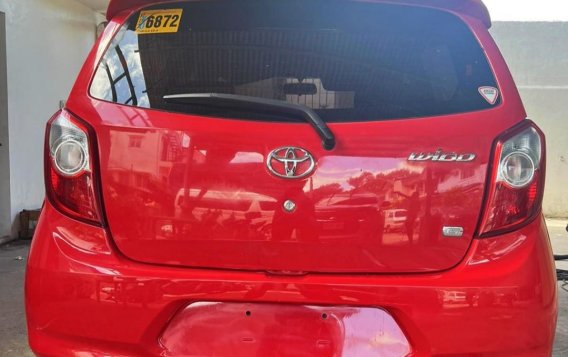 Selling Red Toyota Wigo 2016 in Quezon City-2