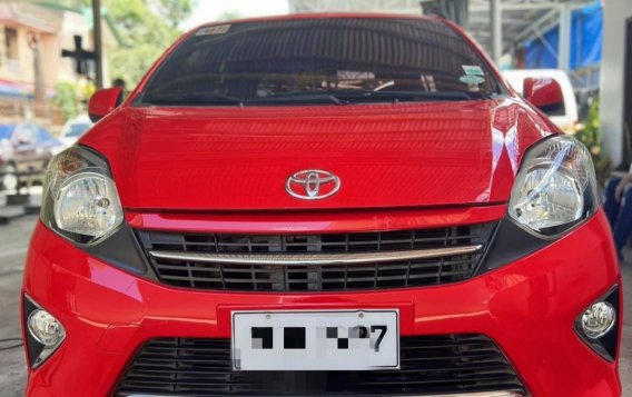 Selling Red Toyota Wigo 2016 in Quezon City-1