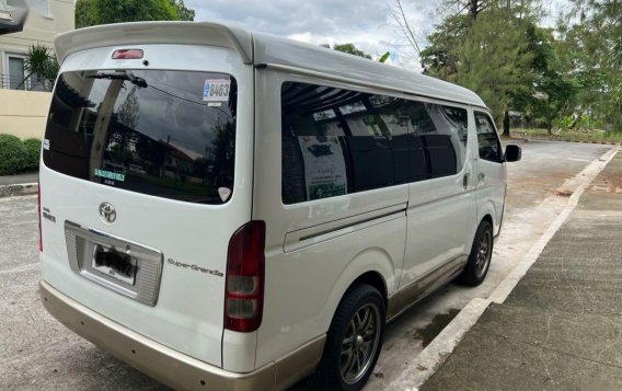 White Toyota Hiace Super Grandia 2010 for sale in Quezon -2