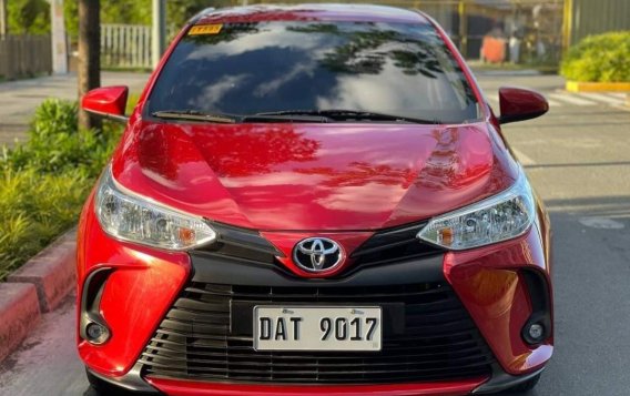 Red Toyota Vios 2021 for sale in Manila