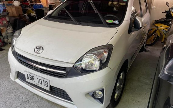 White Toyota Wigo 2015 for sale in Manila-1