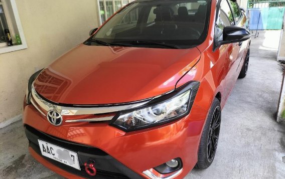Sell Orange 2014 Toyota Vios in Manila-1