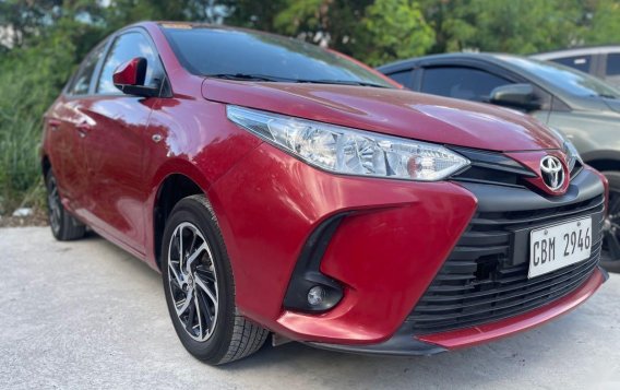 Sell Red 2021 Toyota Vios in Quezon City-1