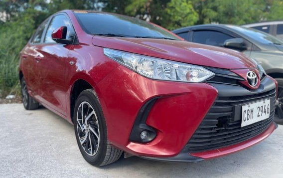 Sell Red 2021 Toyota Vios in Quezon City-1