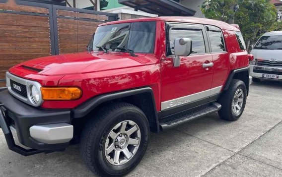 Selling Red Toyota FJ Cruiser 2017 in Guagua-1