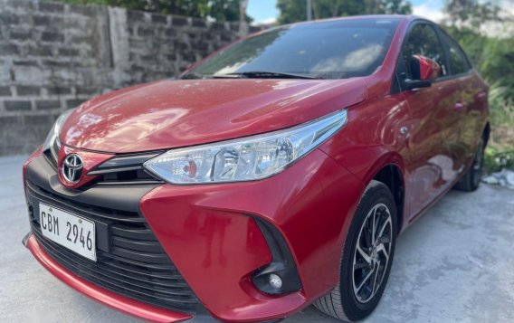 Sell Red 2021 Toyota Vios in Quezon City