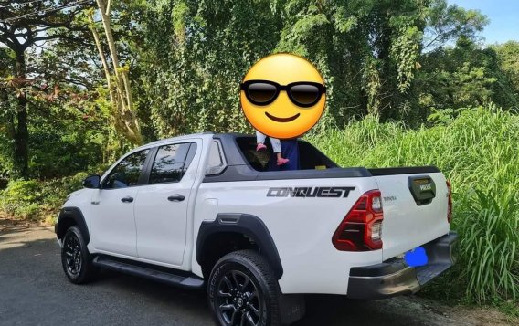 Sell White 2021 Toyota Hilux in Quezon City-1