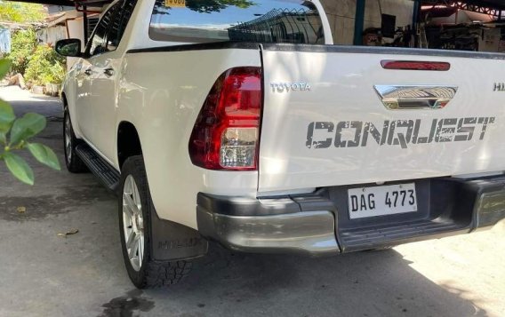 Selling Pearl White Toyota Hilux 2018 in Las Piñas-4