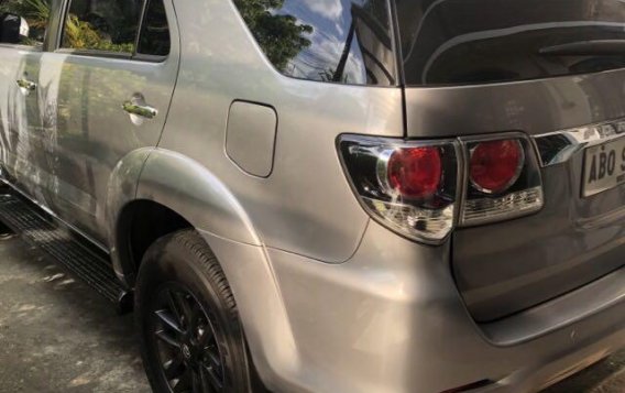 Sell Silver 2015 Toyota Fortuner in Manila-1