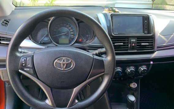 Orange Toyota Vios 2017 for sale in Muntinlupa-2
