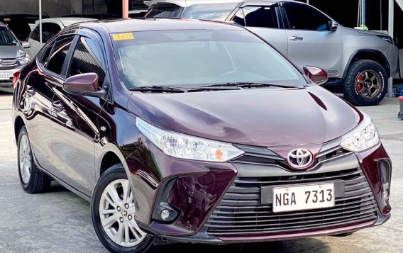 Red Toyota Vios 2021 for sale in Parañaque