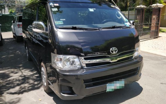 Black Toyota Hiace Super Grandia 2012 for sale in Pasay