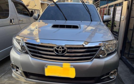 Silver Toyota Fortuner 2015 for sale in Paranaque 